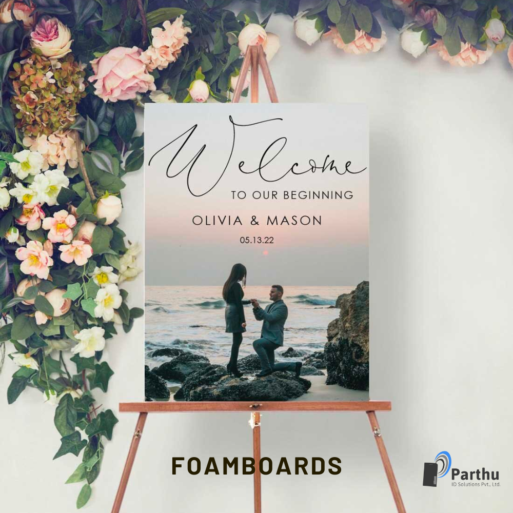 Foam Board Welcome Sign